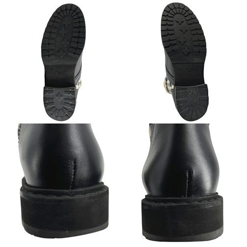 中古】 Fendi フェンディ ロココ ストレッチファブリック バイカー