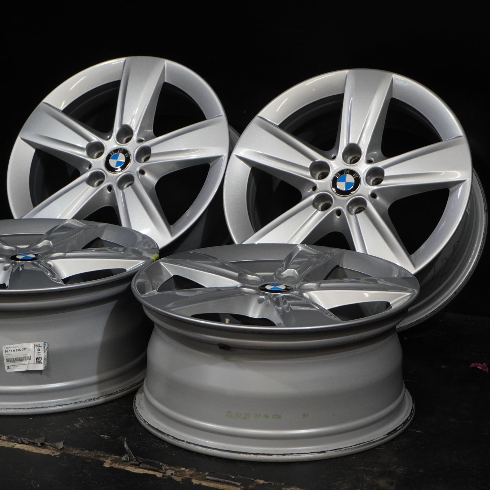 BMW 2シリーズ ホイール 17 7 5 J 54 112 H 4本 F 45 46 アクティブツアラー グランツアラー等