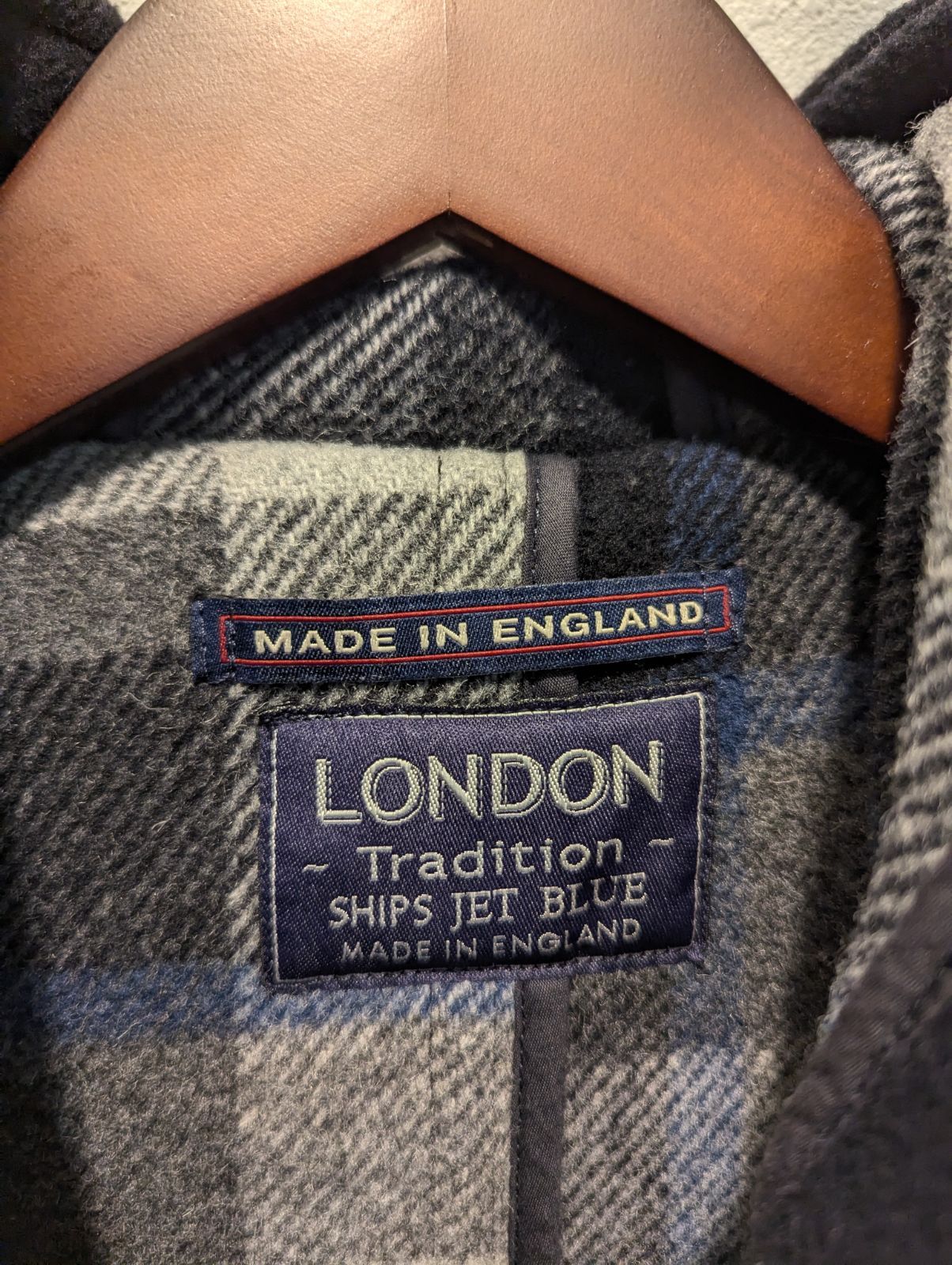 ウールコート ネイビー