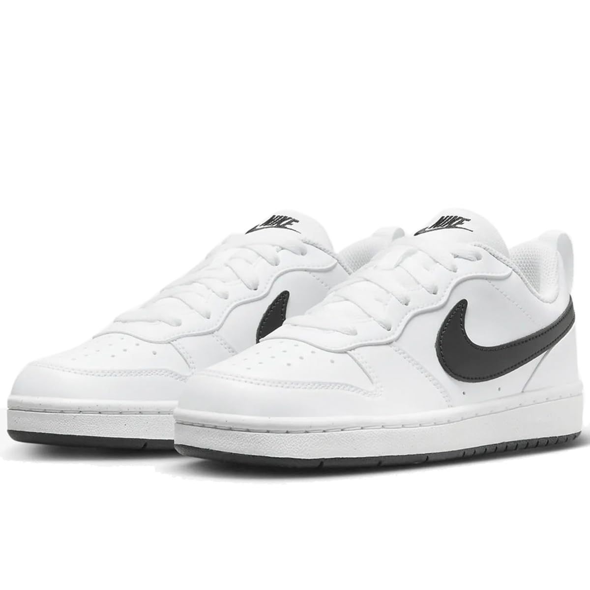 ナイキ コート ボロー ロー リクラフト J COURT BOROUGH LOW RECRAFT ホワイト ブラック DV 5456-104 日本 24.0 cm