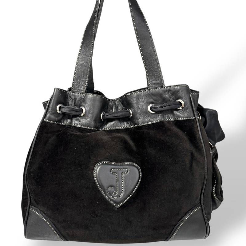 希少☆JUICY COUTURE ジューシークチュール☆トートバッグ y2k ロゴ 鏡