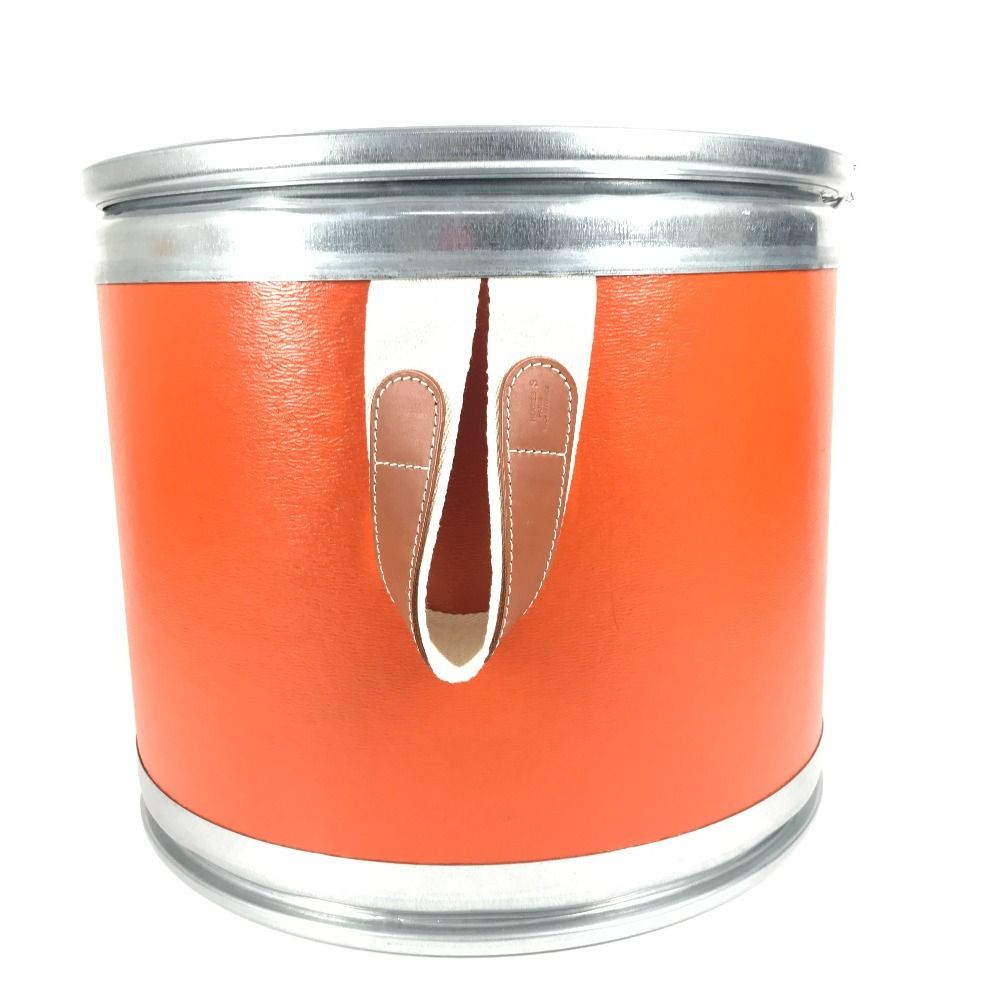 HERMES エルメス 小物入れ ロゴ サドルボックス 紙 オレンジ - メルカリ