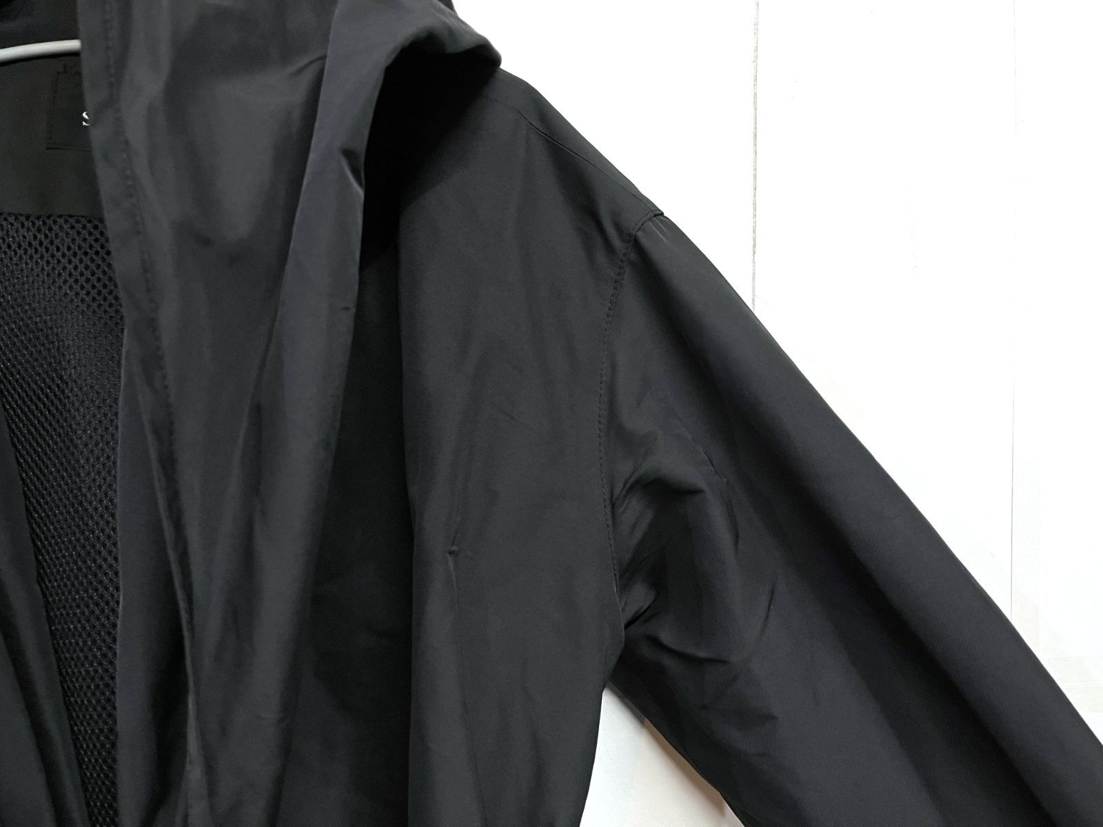 RITSUKO SHIRAHAMA｜リツコシラハマ ナイロン フーデッド ロングコート