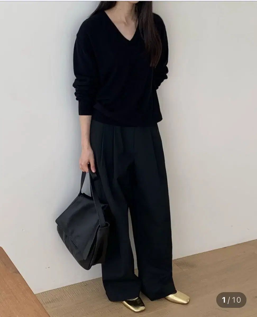 MARKANDLONA ブラックニットベスト Sサイズ 安い MARK&LONA マーク