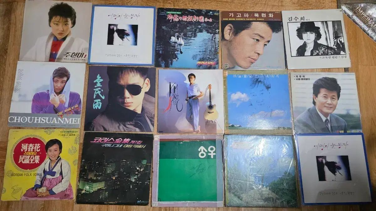 韓国 行こう LP CD まとめ売り 15 ホーク