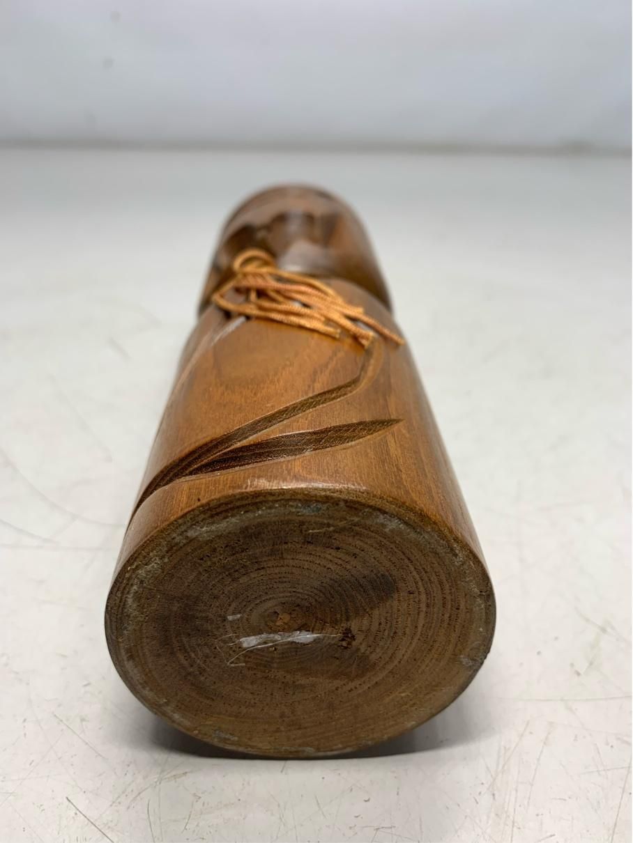 貴重 ニポポ人形 木彫り アイヌ 北海道 民芸品 伝統工芸 ヴィンテージ