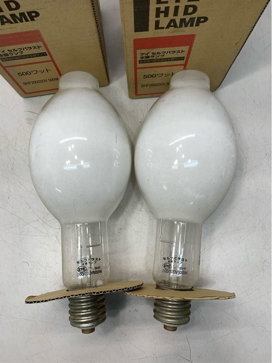 未使用保管 岩崎 水銀ランプ 2点 アイ セルフバラスト水銀ランプ 250W