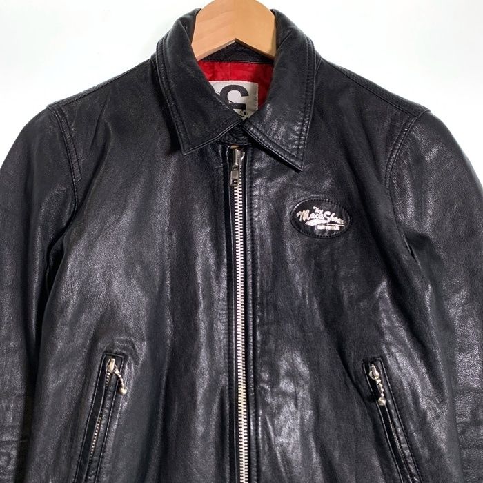 RALEIGH シングル ライダース RALEIGH ラリー SINGLE LEATHER JACKET ゴートスキン レザーシングル
