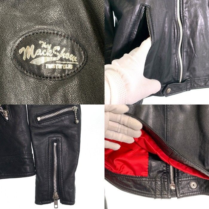 RALEIGH ラリー SINGLE LEATHER JACKET ゴートスキン レザーシングル