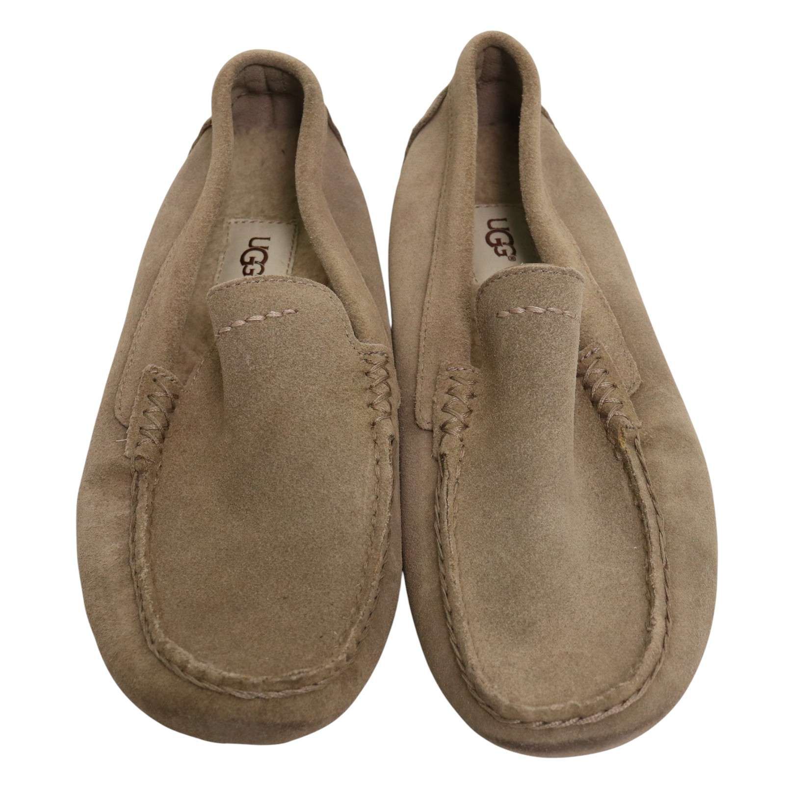 UGG アグ オーストラリア 秋冬 スウェード アルダースエード スリッパ モカシン スリッポン シューズ 靴 Sz.26cm メンズ