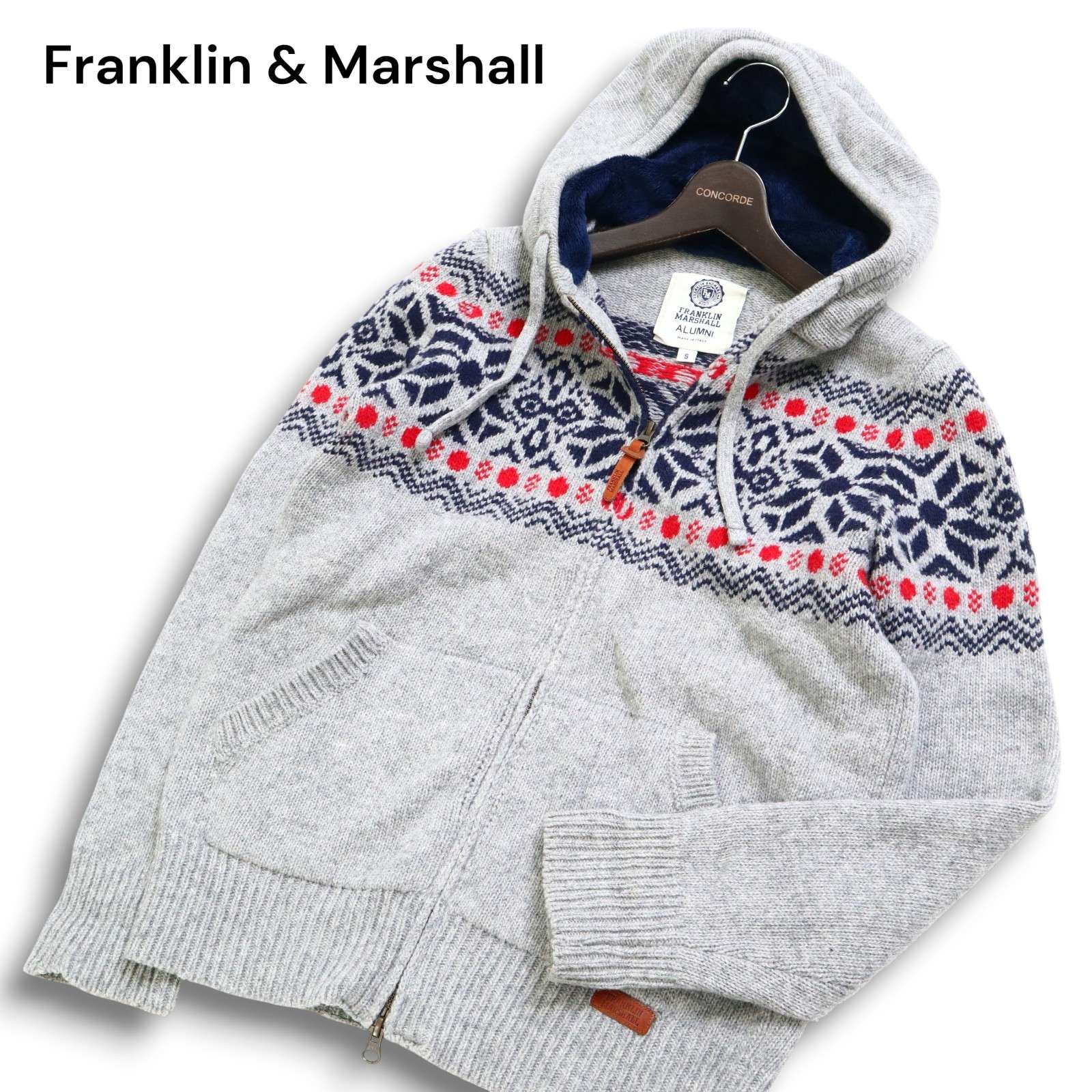 イタリア製☆ Franklin & Marshall フランクリン＆マーシャル ウール 