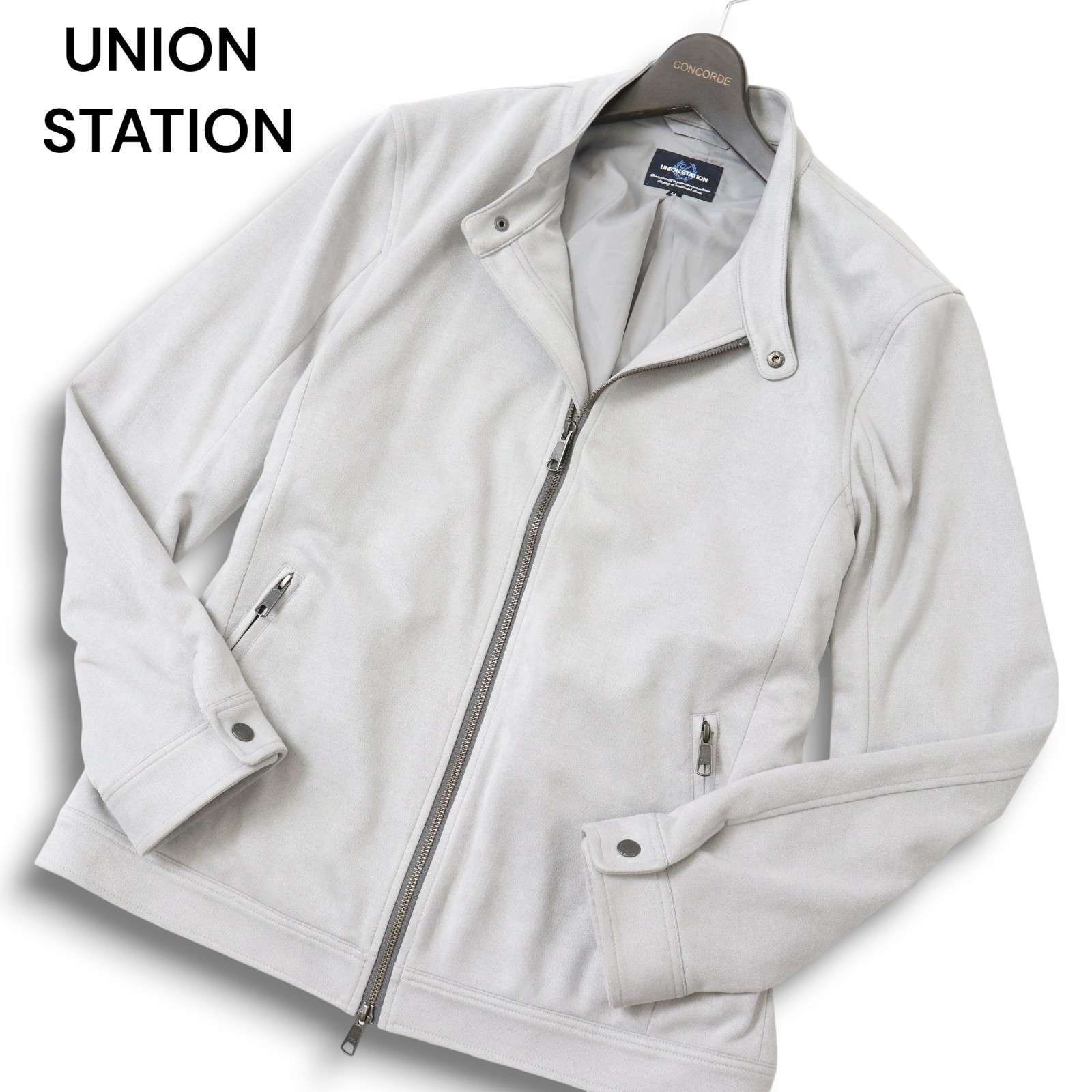 23AW☆ UNION STATION メンズビギ 秋冬 ストレッチ フェイク