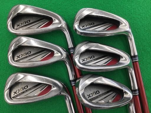 中古】 ダンロップ XXIO(2020) 7S(レッド) アイアンセット IR XXIO