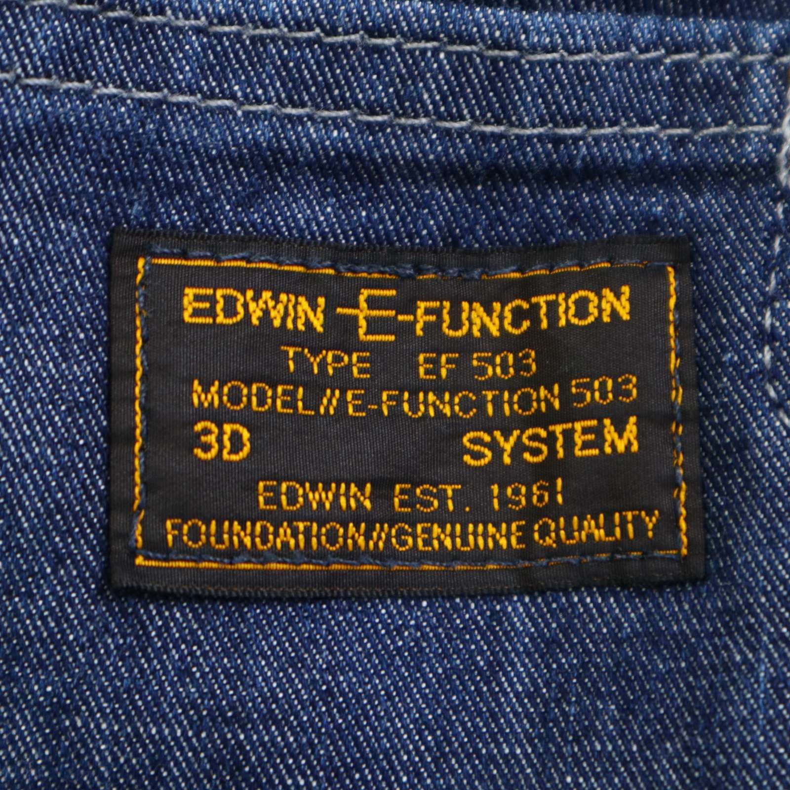 EDWIN エドウィン EFAD53 E-FUNCTION☆ 通年 立体裁断 ストレッチ 