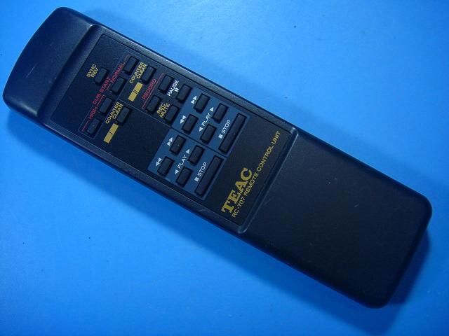 RC-707 TEAC カセットデッキ リモコン 送料無料 スピード発送 即決