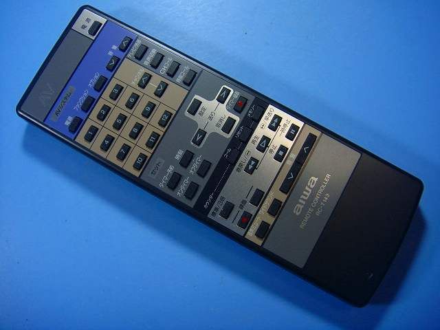 RC-T143 アイワ AIWA オーディオ リモコン 送料無料 スピード発送 即決