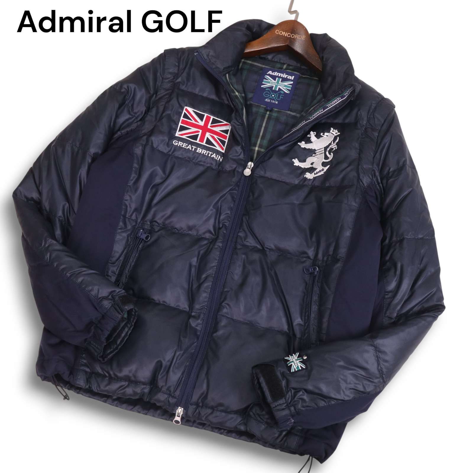 Admiral GOLF アドミラル ゴルフ 秋冬 2way スリーブ着脱☆ ユニオン