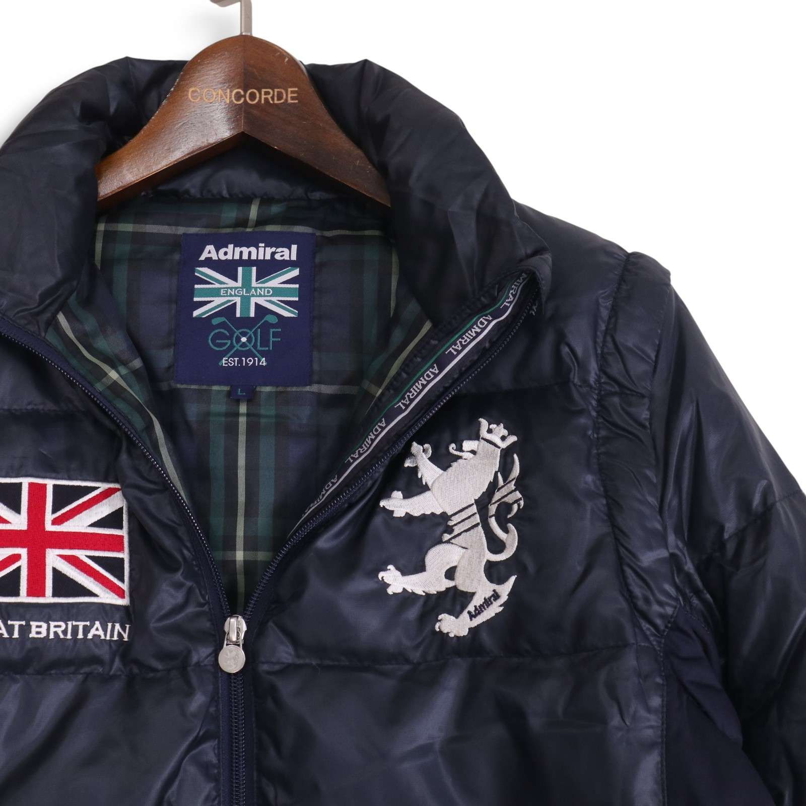 Admiral GOLF アドミラル ゴルフ 秋冬 2way スリーブ着脱☆ ユニオン