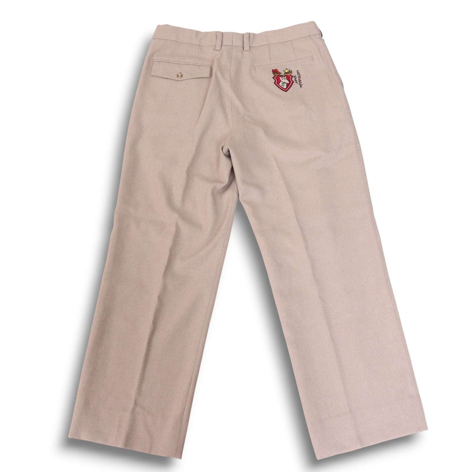 新品 未使用】 CASTELBAJAC カステルバジャック 秋冬 トナカイ刺繍