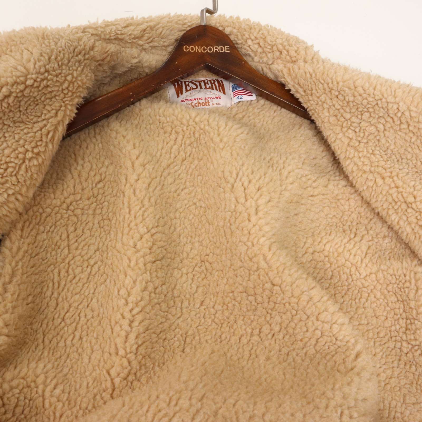 WESTERN schott ブラウン スエード ランチコート アメリカ　USA WESTERN schott ブラウン スエード ランチコート アメリカ USA WESTERN