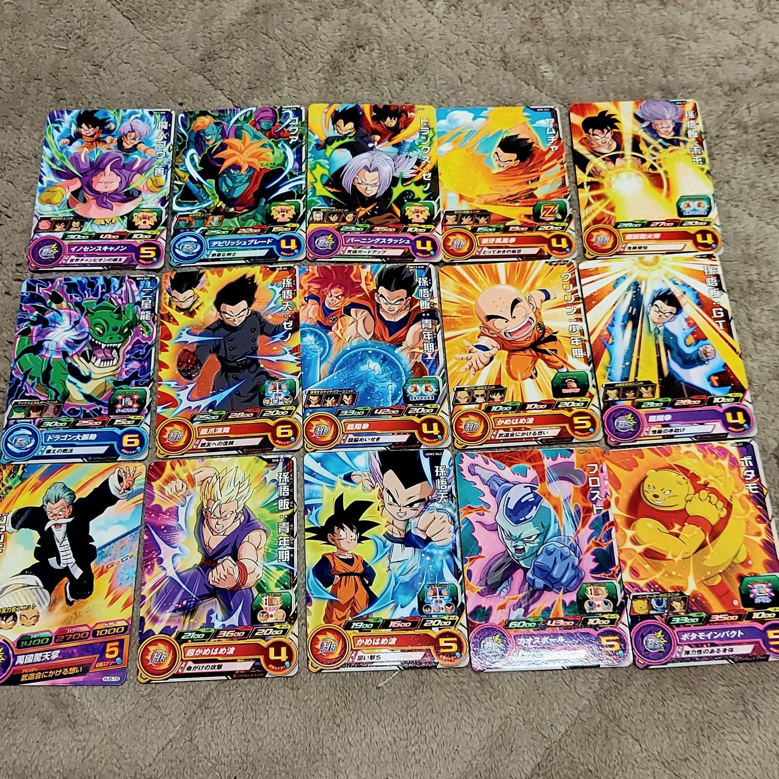 ④ドラゴンボールヒーローズカード 240枚 まとめ売り カード多数