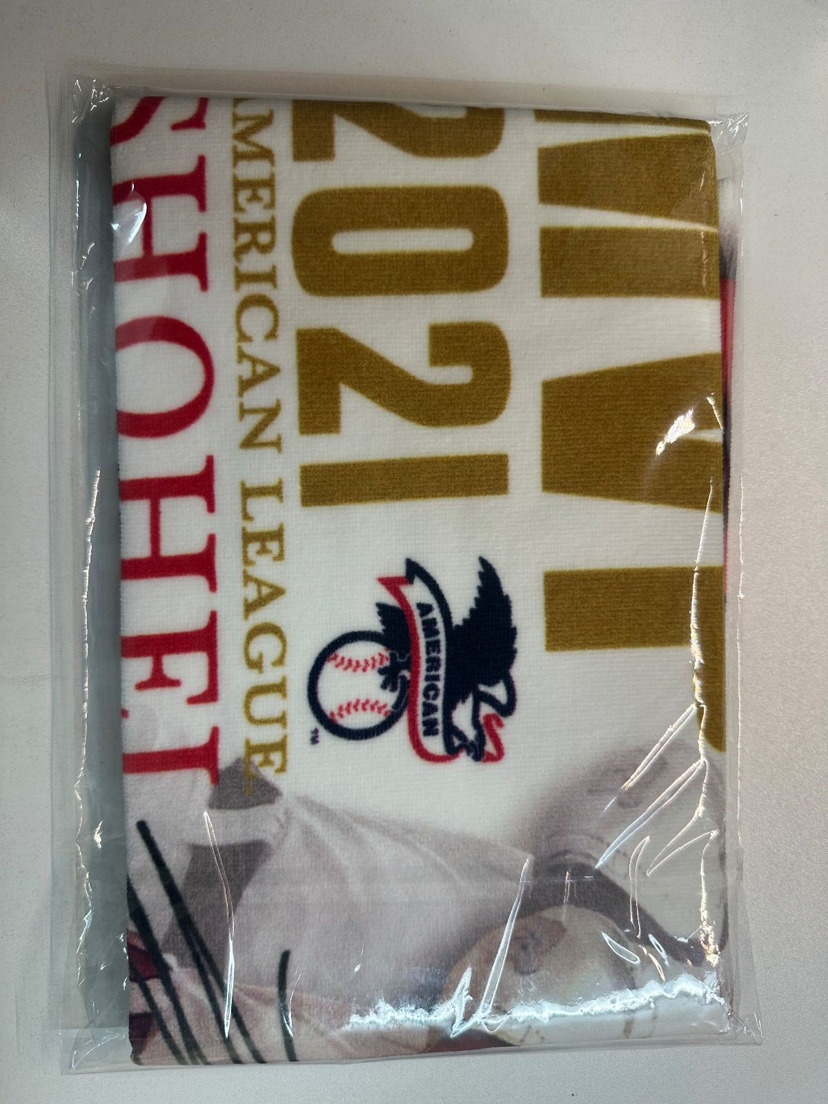 未開封品 2021年MVP受賞の大谷翔平選手の記念タオル - メルカリ