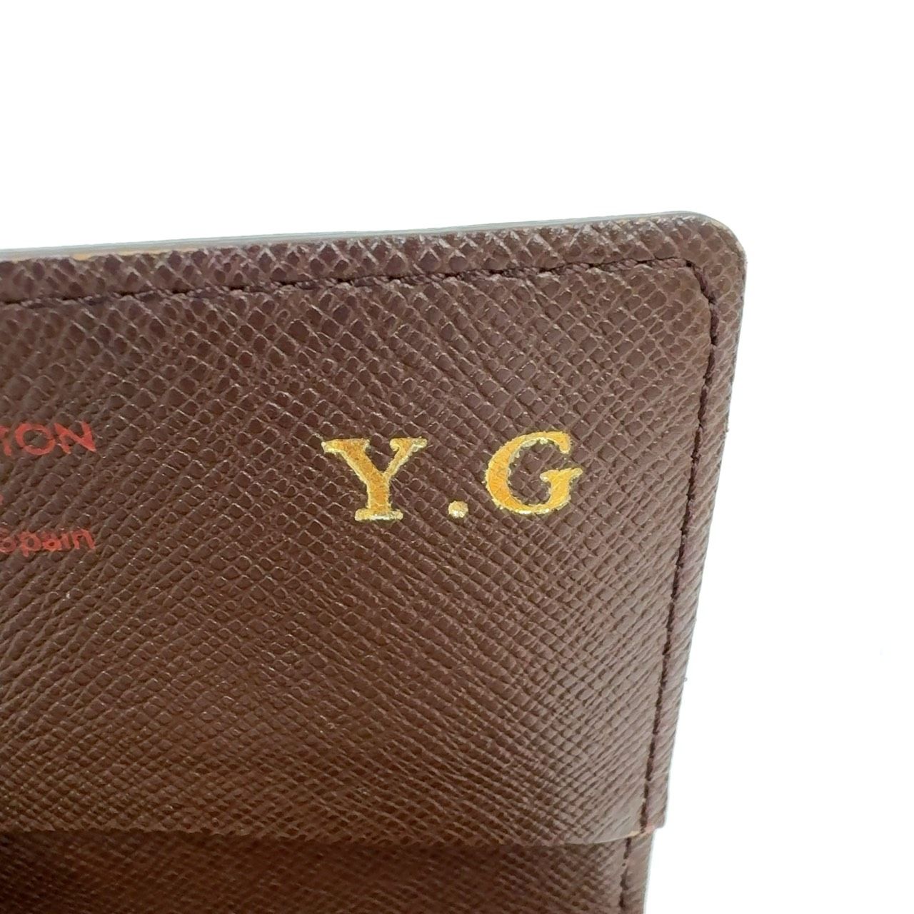 ルイヴィトン カードケース 名刺入れ ダミエ エベヌ ブラウン アンヴェロップ LOUIS VUITTON アンヴェロップ カルト ドゥ ヴィジット ダミエエベヌ