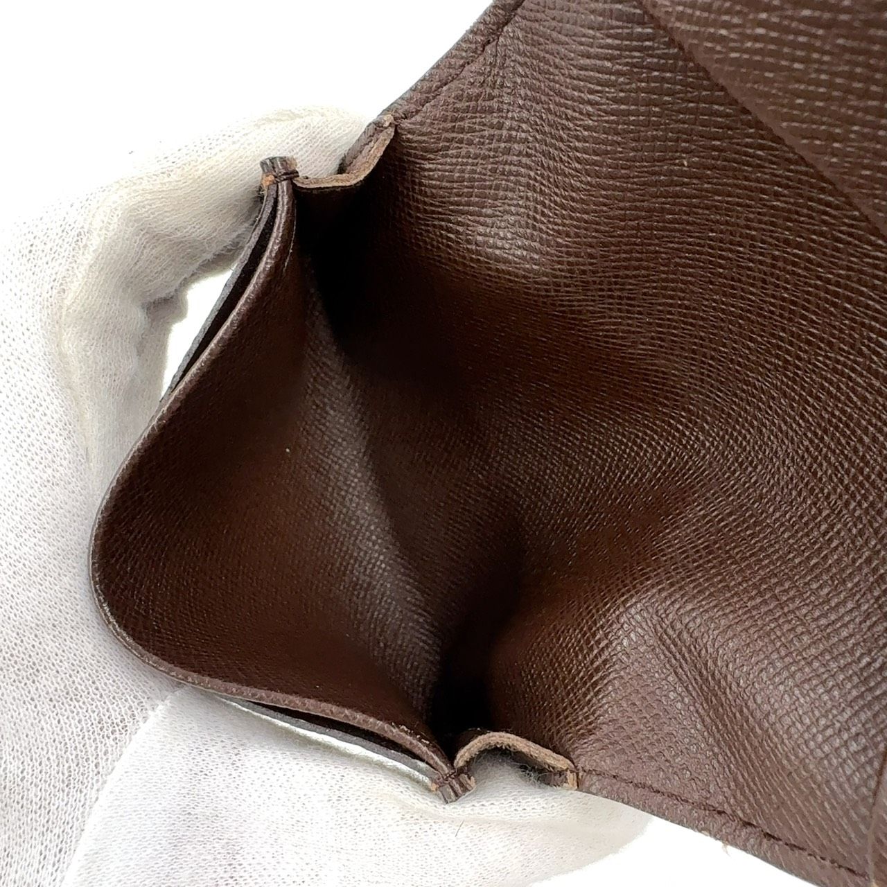 LOUIS VUITTON アンヴェロップ カルト ドゥ ヴィジット ダミエエベヌ