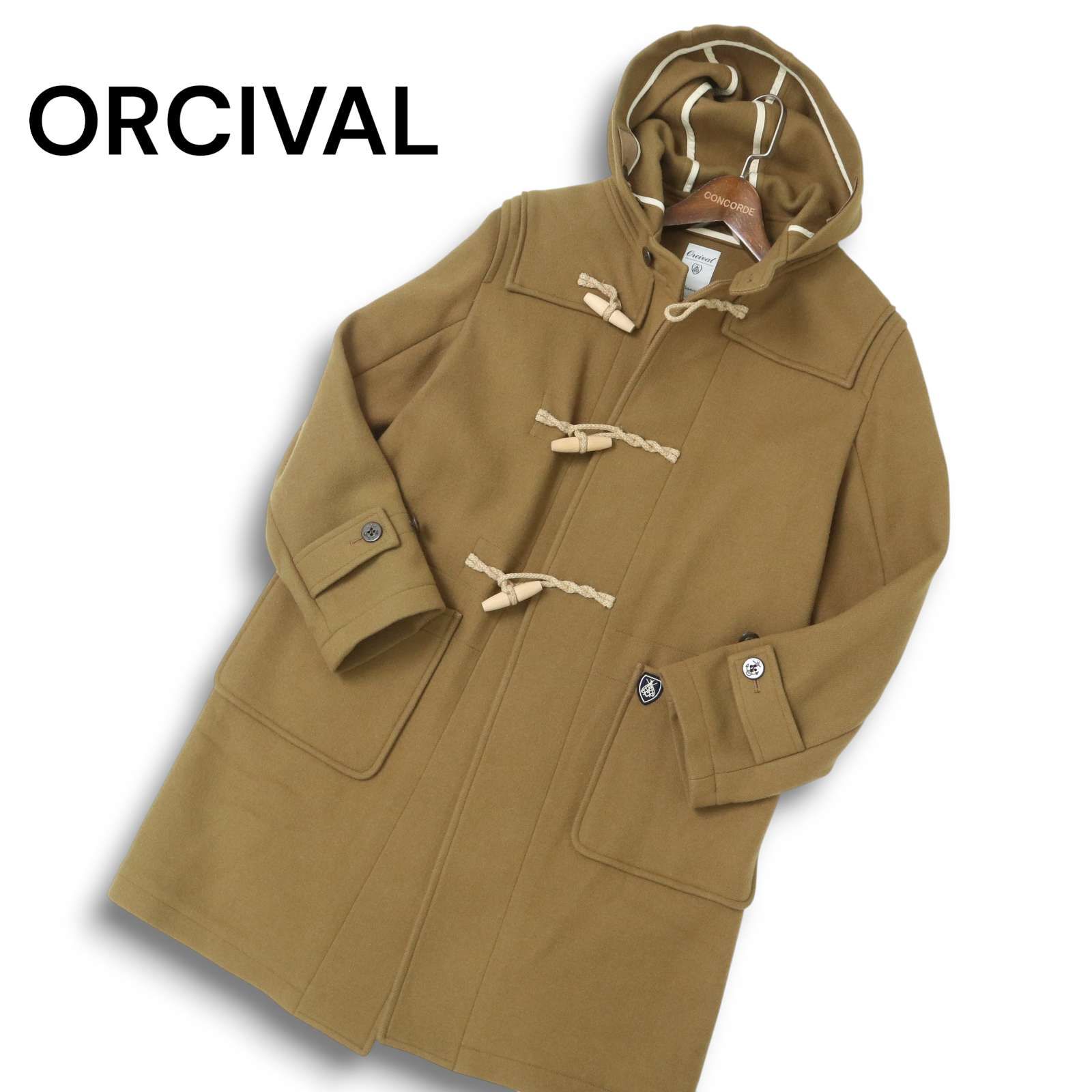 ORCIVAL オーシバル 秋冬☆ ウール ロング ダッフル コート Sz.1