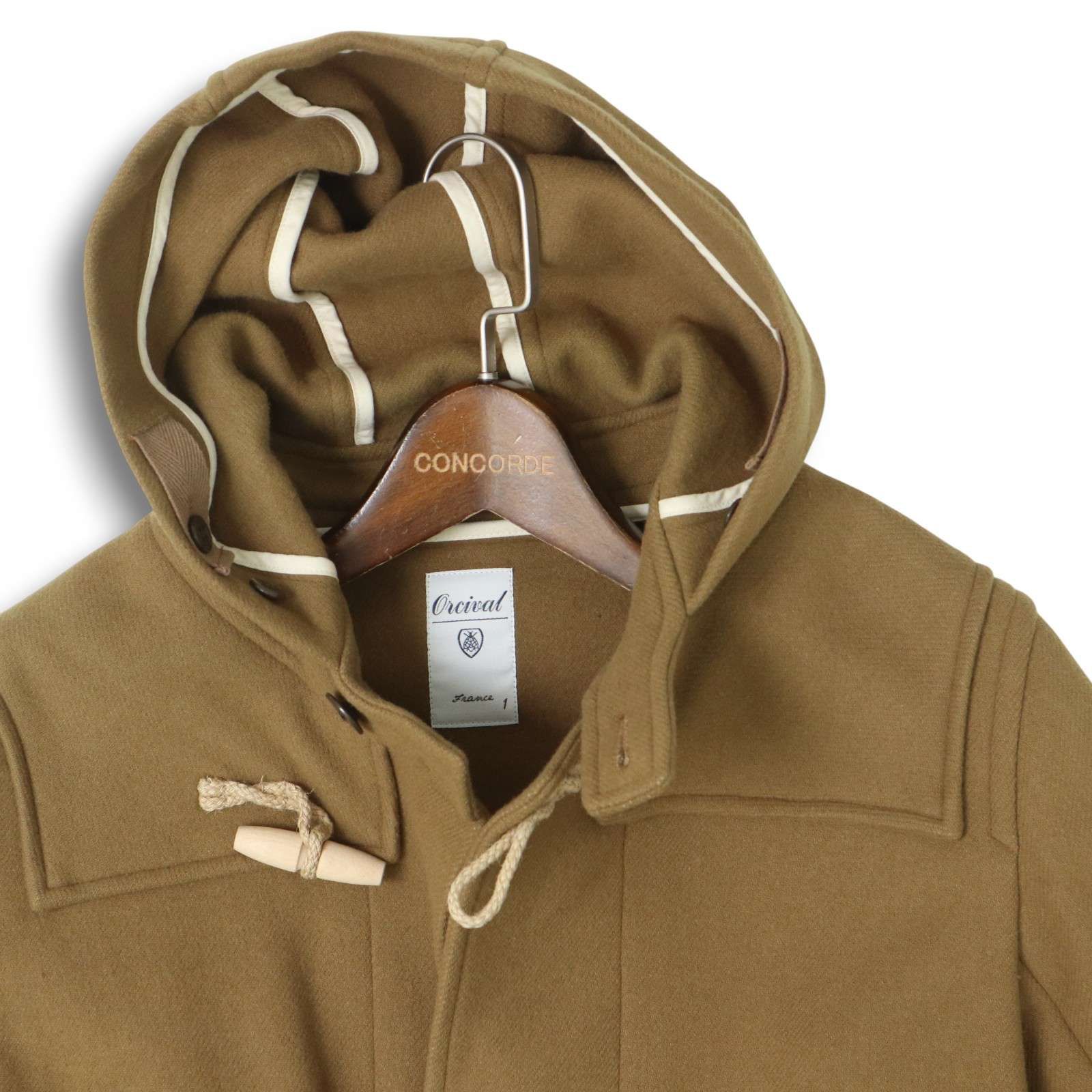 ORCIVAL オーシバル 秋冬 ウール ロング ダッフル コート Sz.1 メンズ