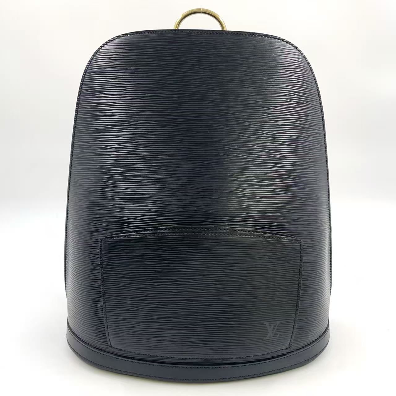 LOUIS VUITTON / ゴブラン_エピ/レザー/BLK LOUIS VUITTON ゴブラン エピ エピ ノワール レザー ブラック バック