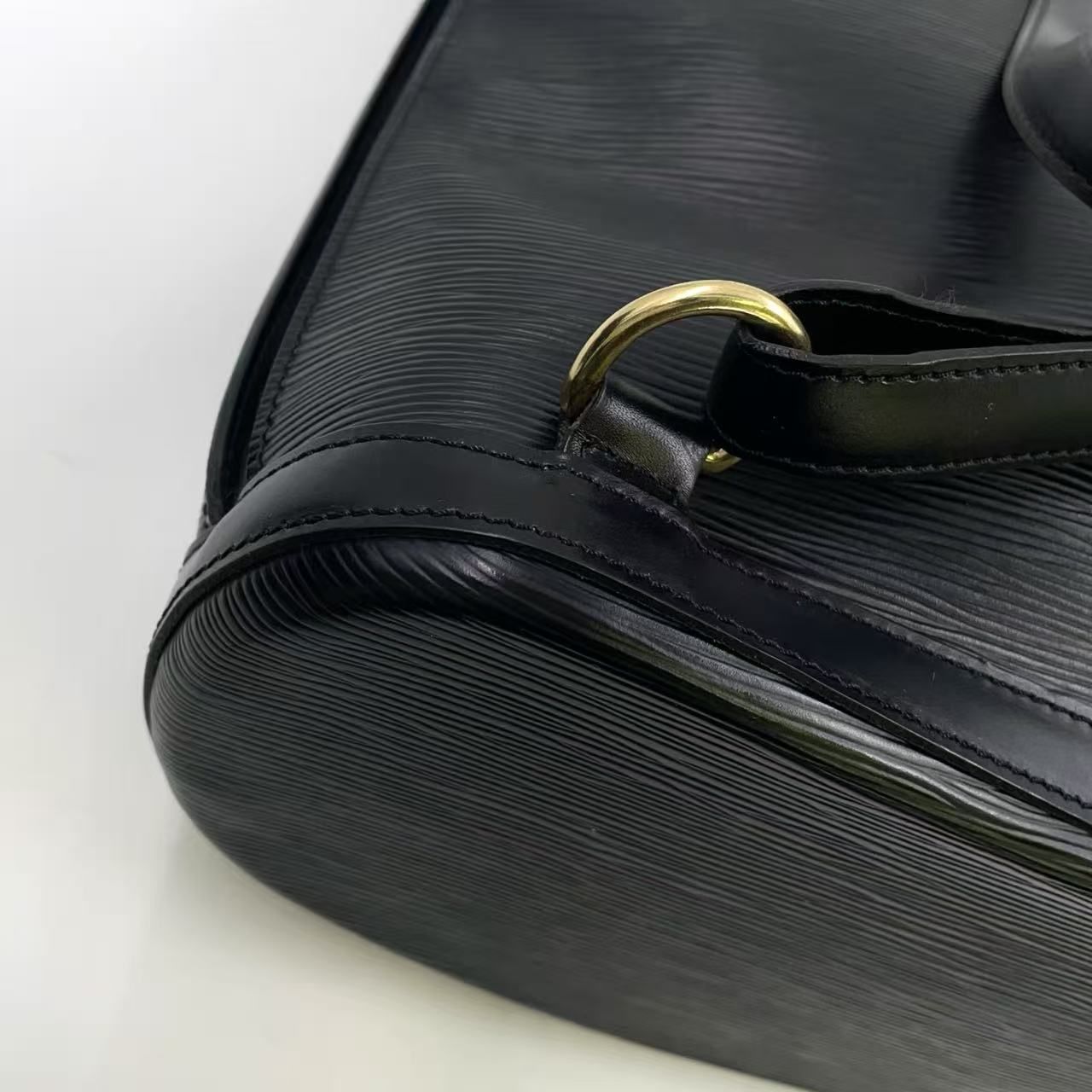 LOUIS VUITTON ゴブラン エピ エピ ノワール レザー ブラック バック