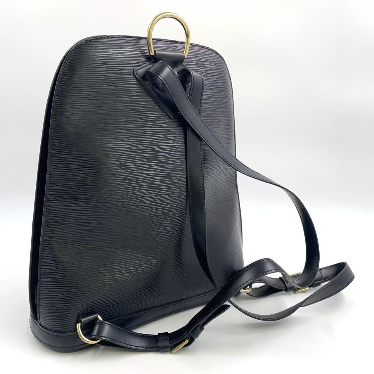 LOUIS VUITTON ゴブラン エピ エピ ノワール レザー ブラック バック