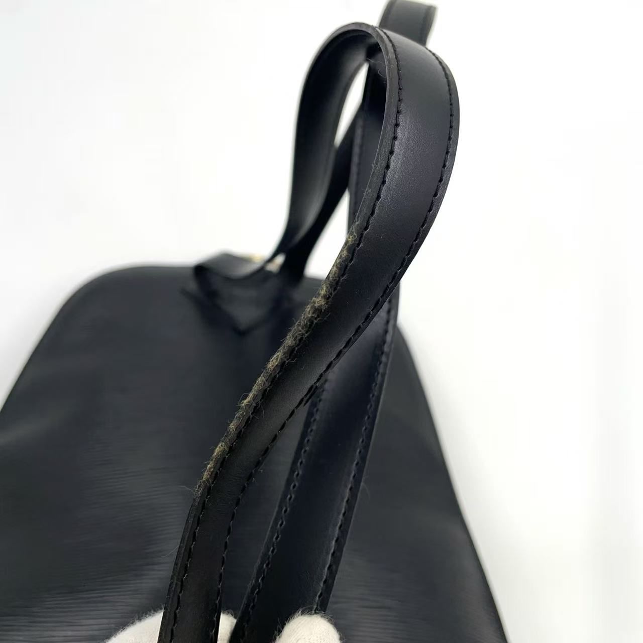 LOUIS VUITTON ゴブラン エピ エピ ノワール レザー ブラック バック