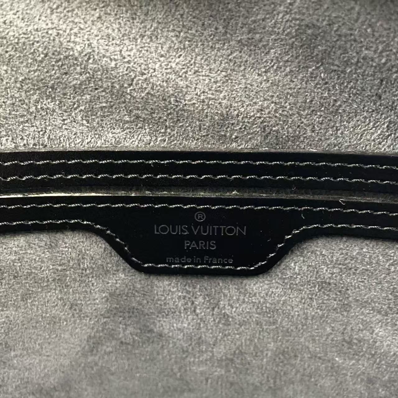 LOUIS VUITTON ゴブラン エピ エピ ノワール レザー ブラック バック