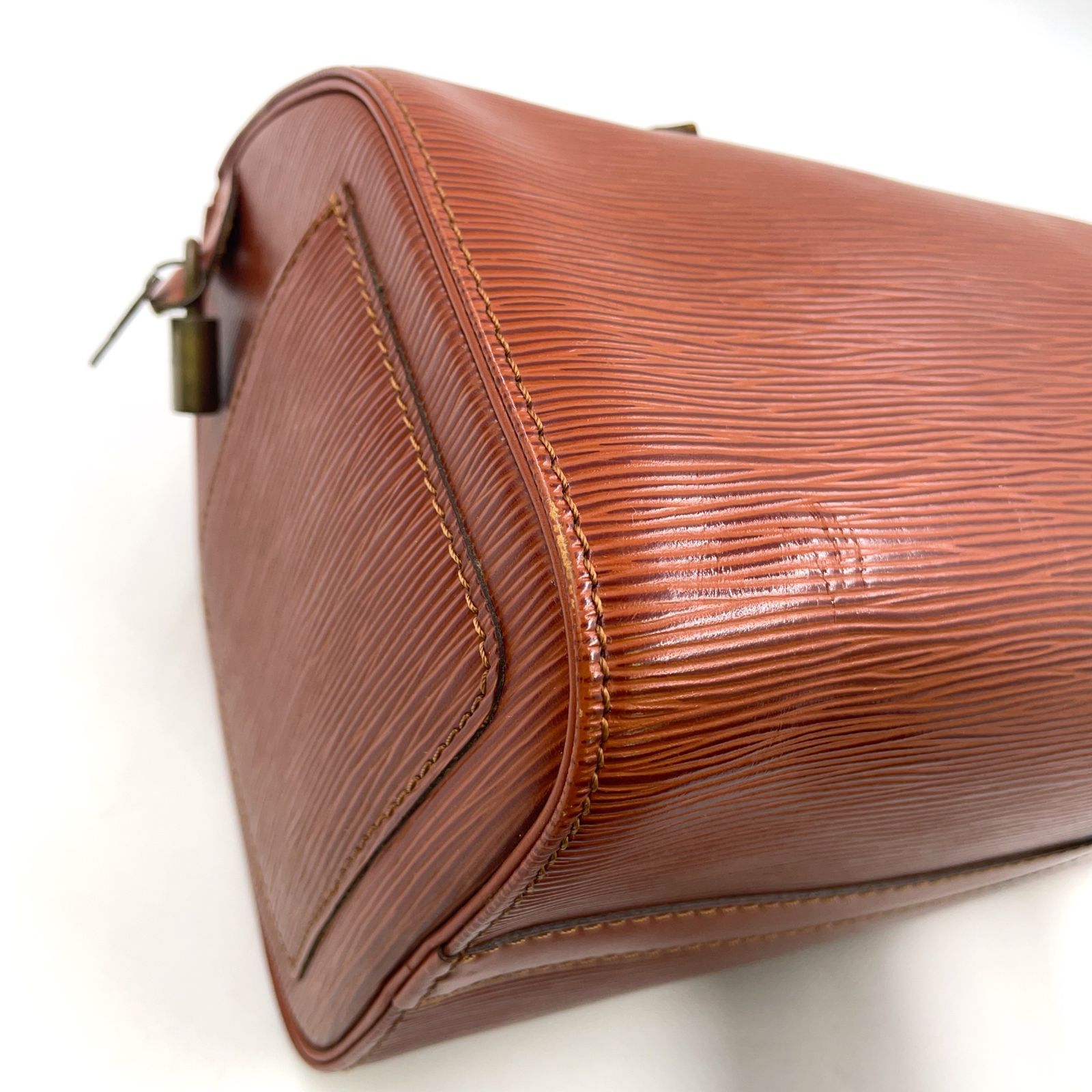 LOUIS VUITTON スピーディ25 エピ エピ ケニアブラウン レザー