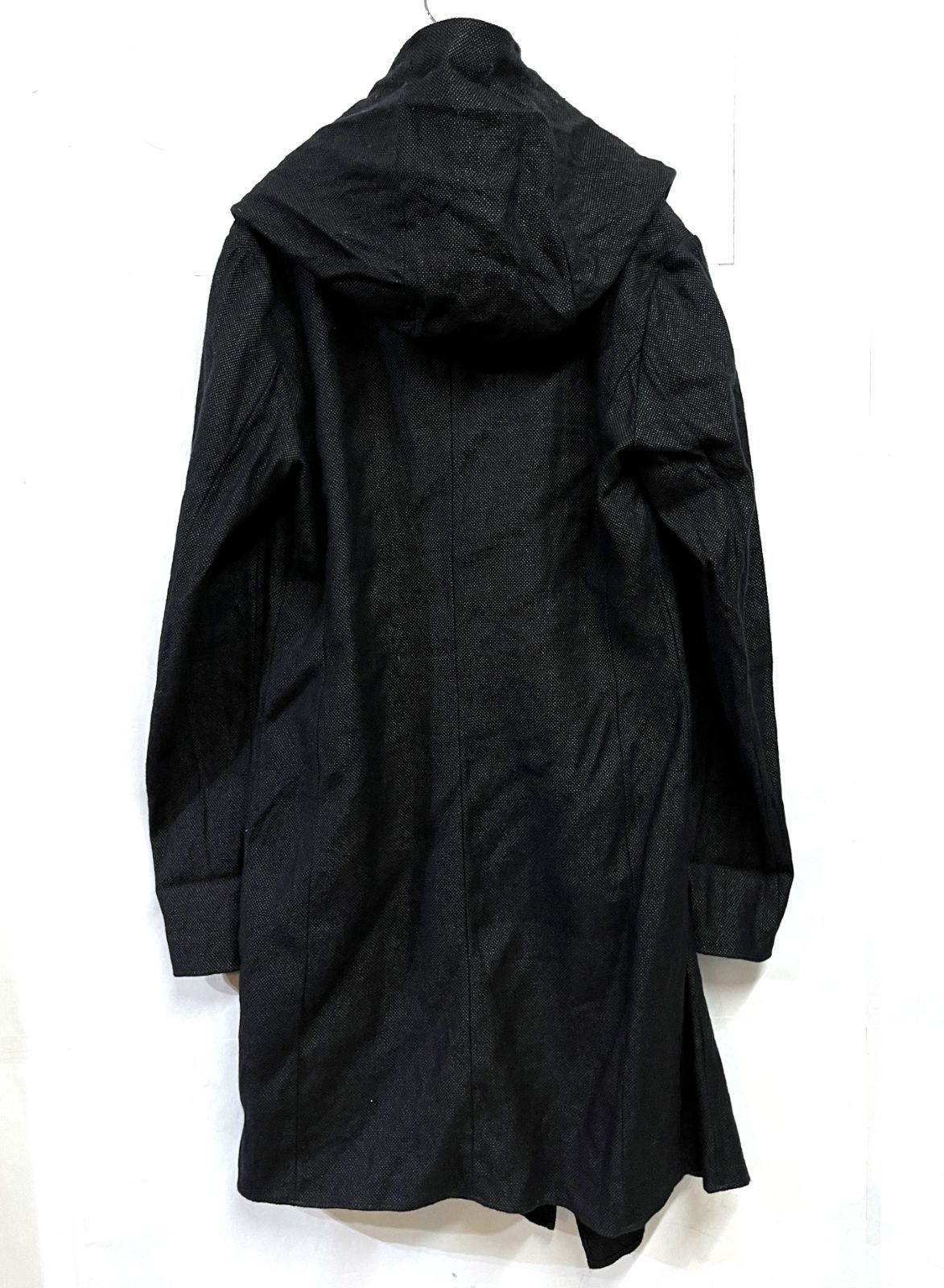 bajra｜バジュラ コットン 和紙 フーデッド ロングカーディガン - メルカリ