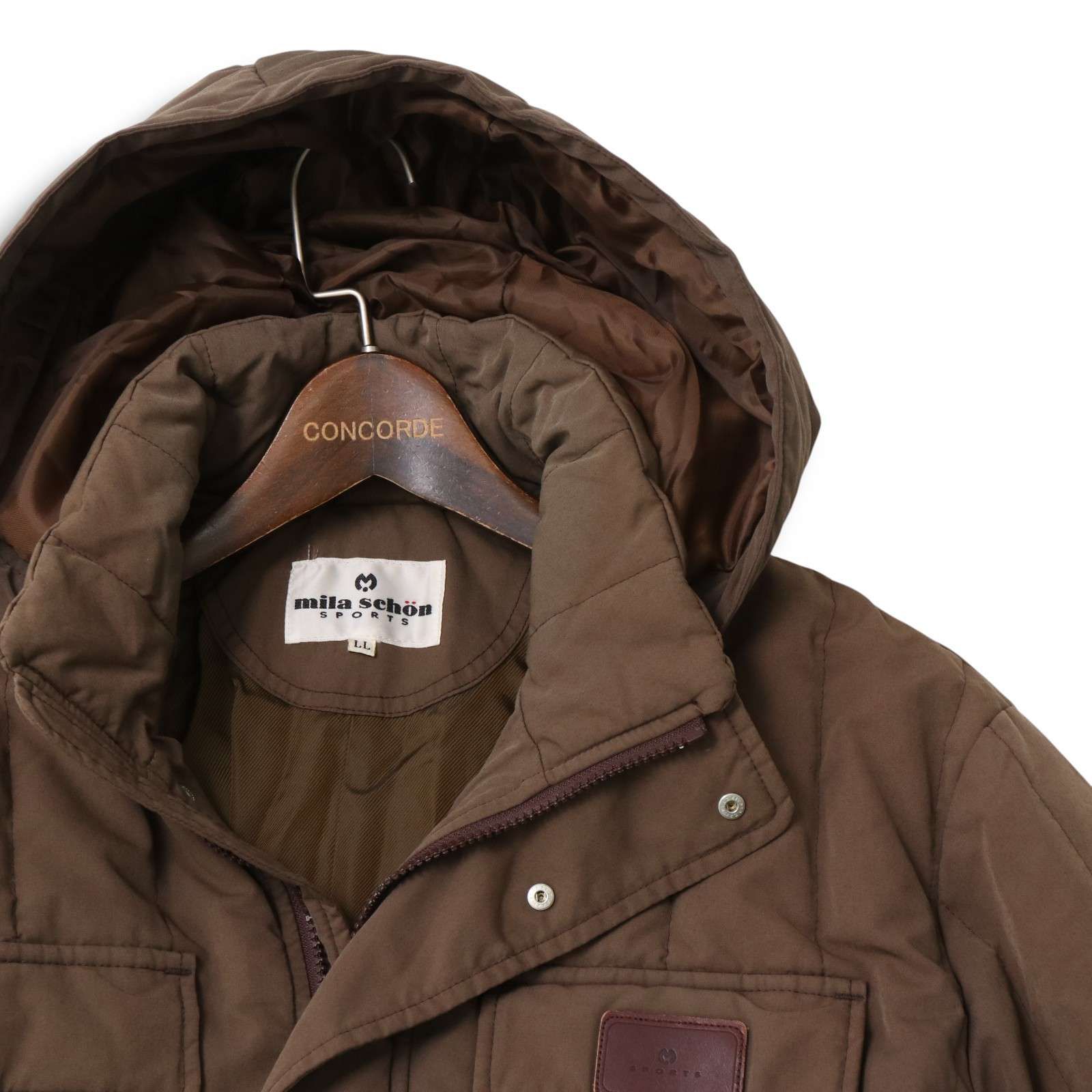 mila schon ミラショーン 秋冬 フード着脱可能 ダウン☆ ジップ