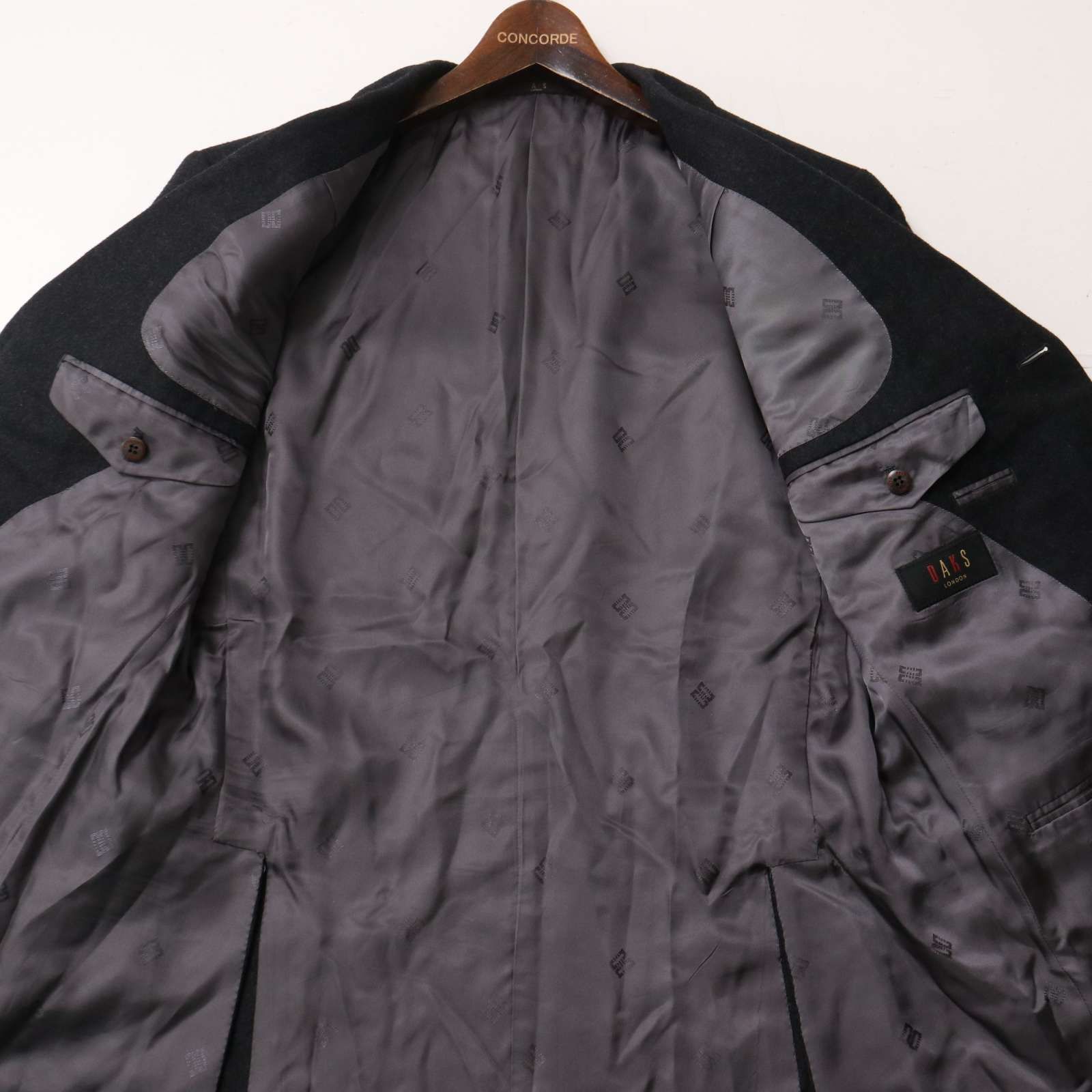 DAKS ダックス 秋冬☆ ウール100% テーラード ジャケット Sz.AB5