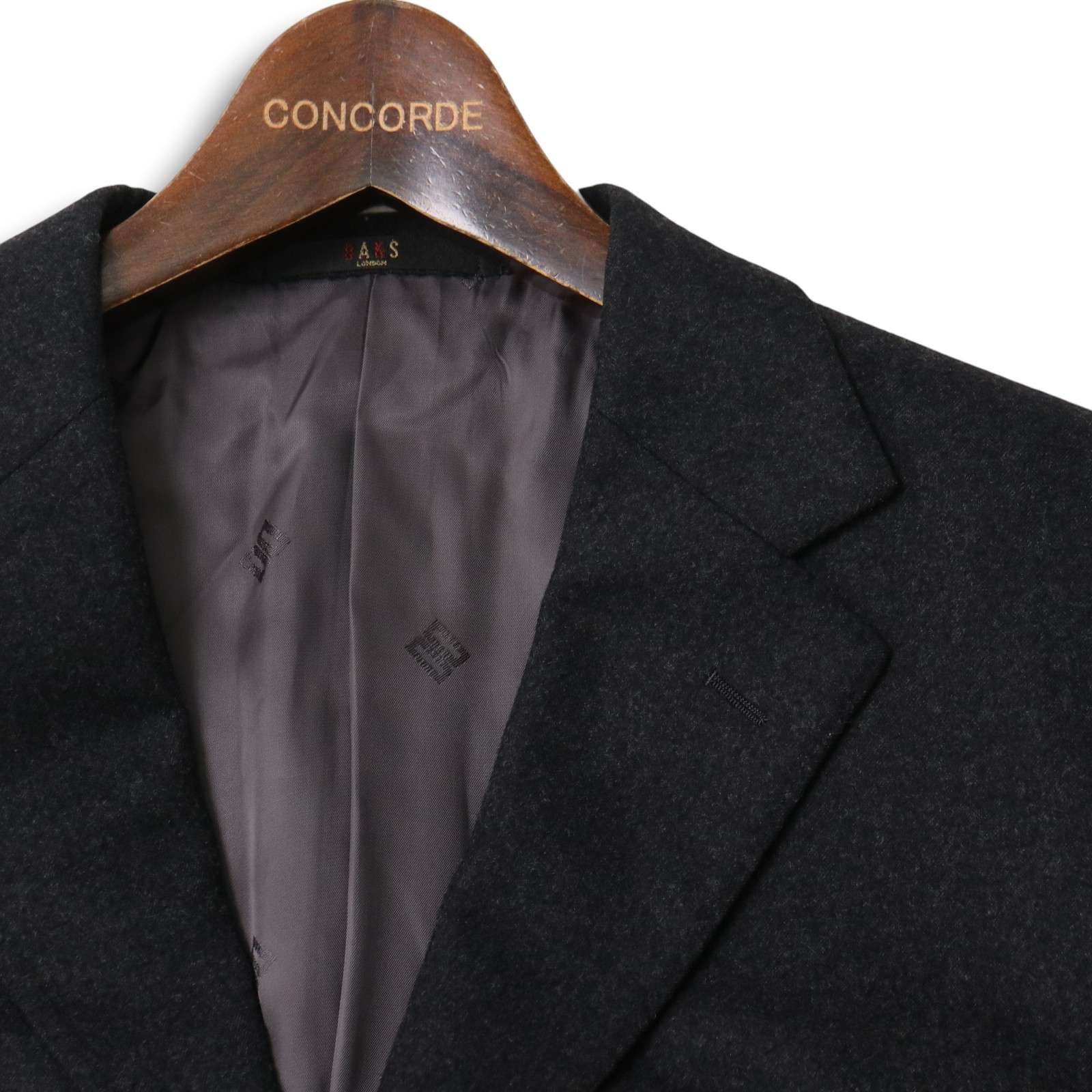 DAKS ダックス 秋冬☆ ウール100% テーラード ジャケット Sz.AB5