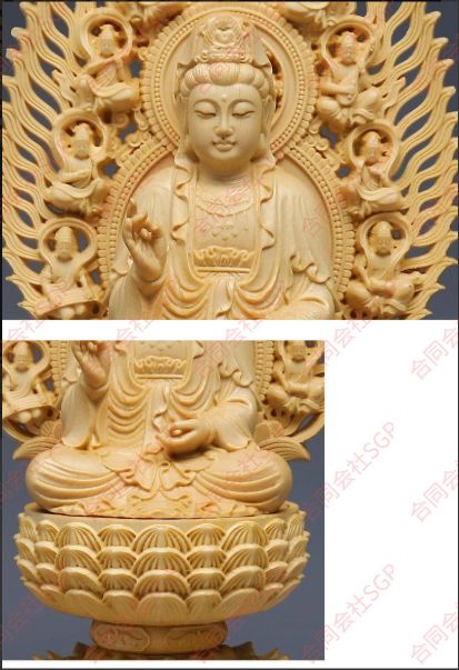 新作☆薬師如来像 木彫 仏教美術 仏師で仕上げ品 28cm 極上品 木彫り