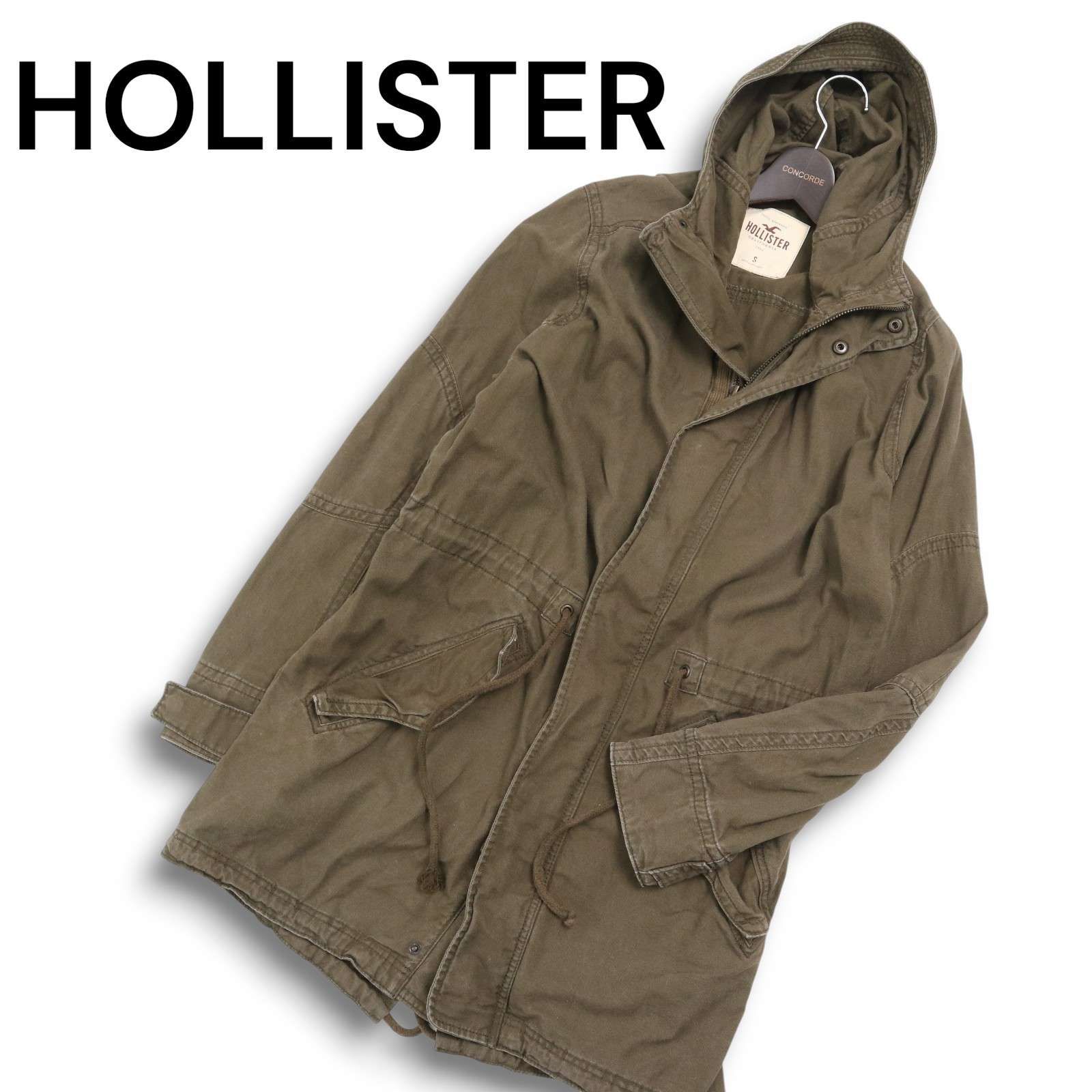 HOLLISTER ホリスター コットン ミリタリー☆ モッズ コート Sz.S 