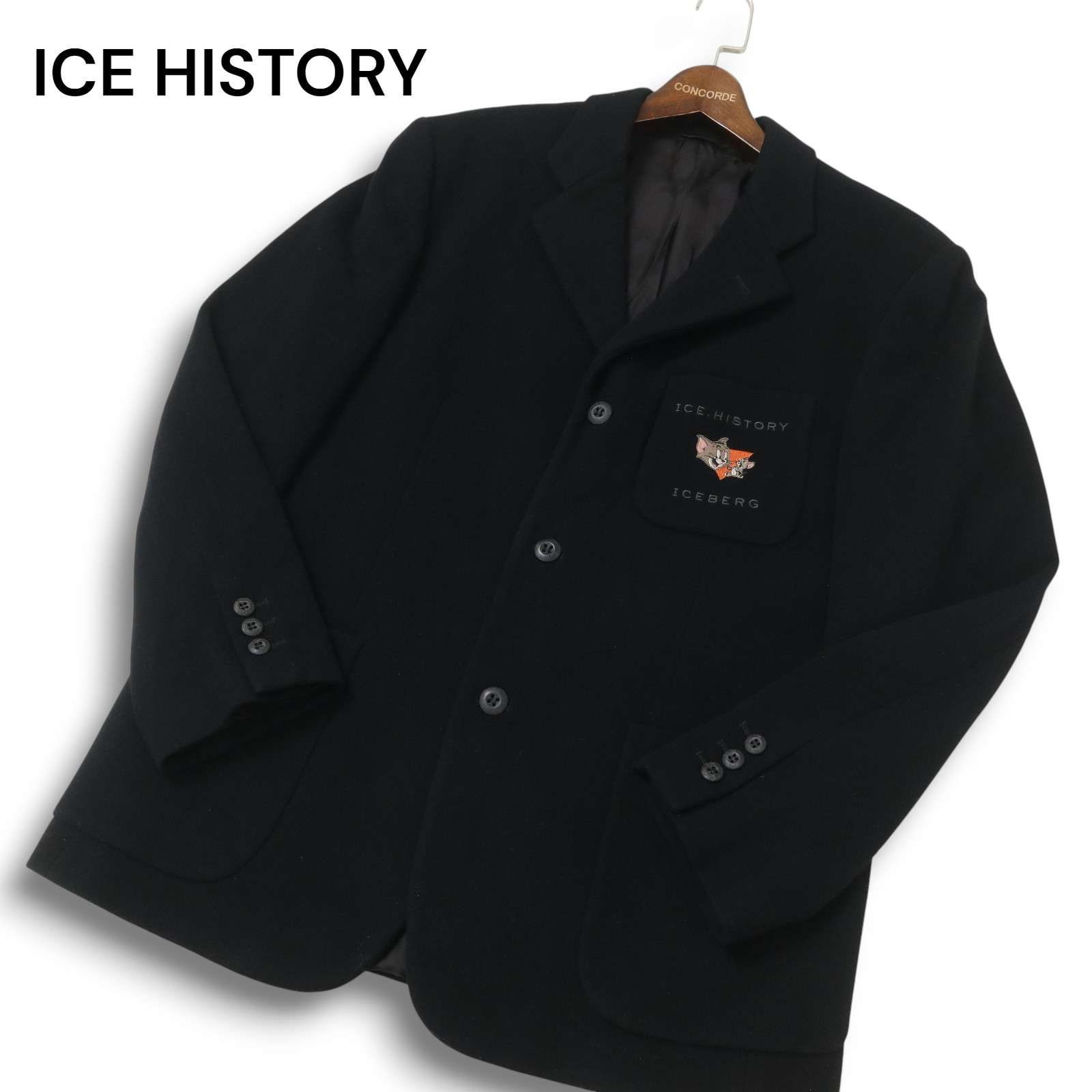 イタリア製☆ ICEBERG HISTORY アイスバーグ 秋冬 ウール カシミヤ 