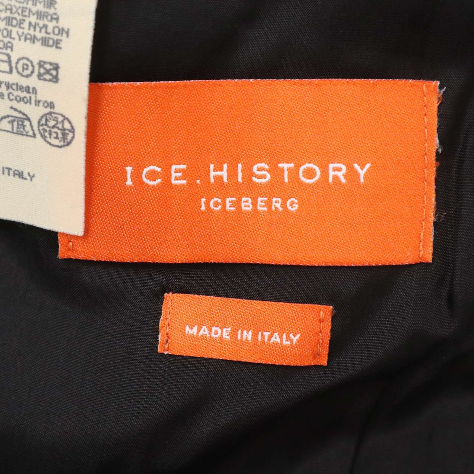 イタリア製☆ ICEBERG HISTORY アイスバーグ 秋冬 ウール カシミヤ 