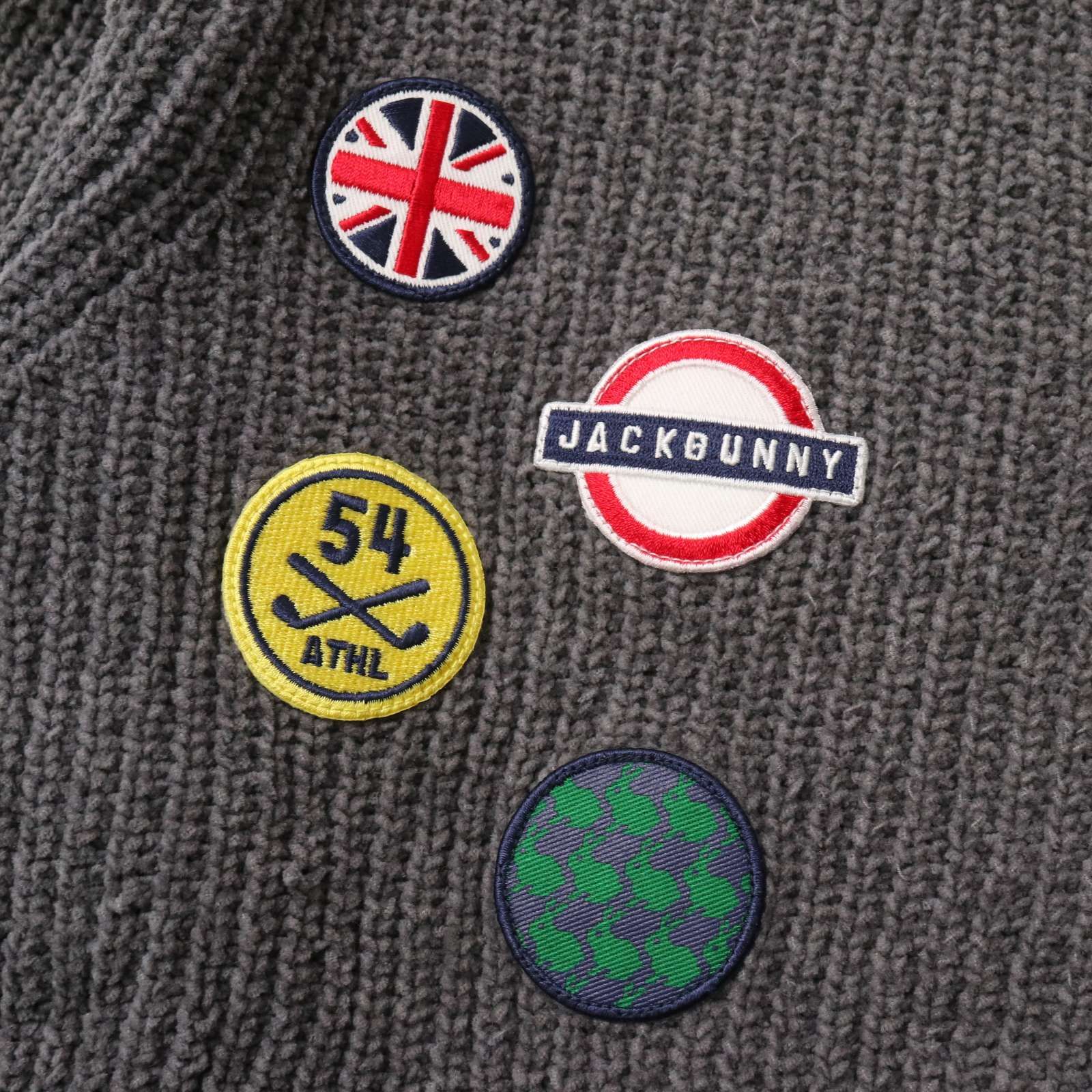 JACK BUNNY!! ジャックバニー パーリーゲイツ ゴルフ 秋冬 ロゴ