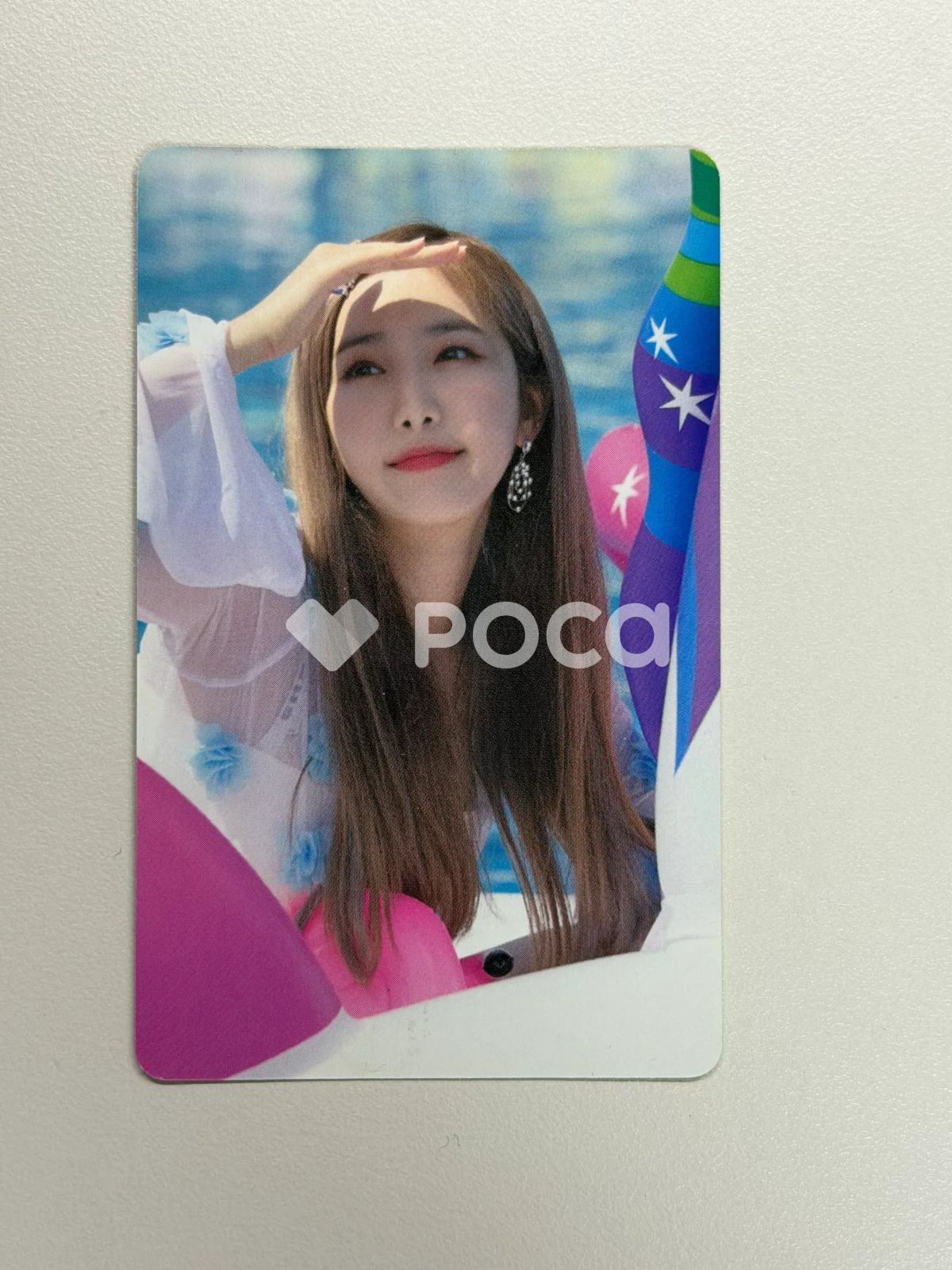 GFRIEND イェリン シンビ 直筆サイン 写真 当選品 GFRIEND シンビ 2018 First Concert SEASON OF GFRIEND ENCORE DVD