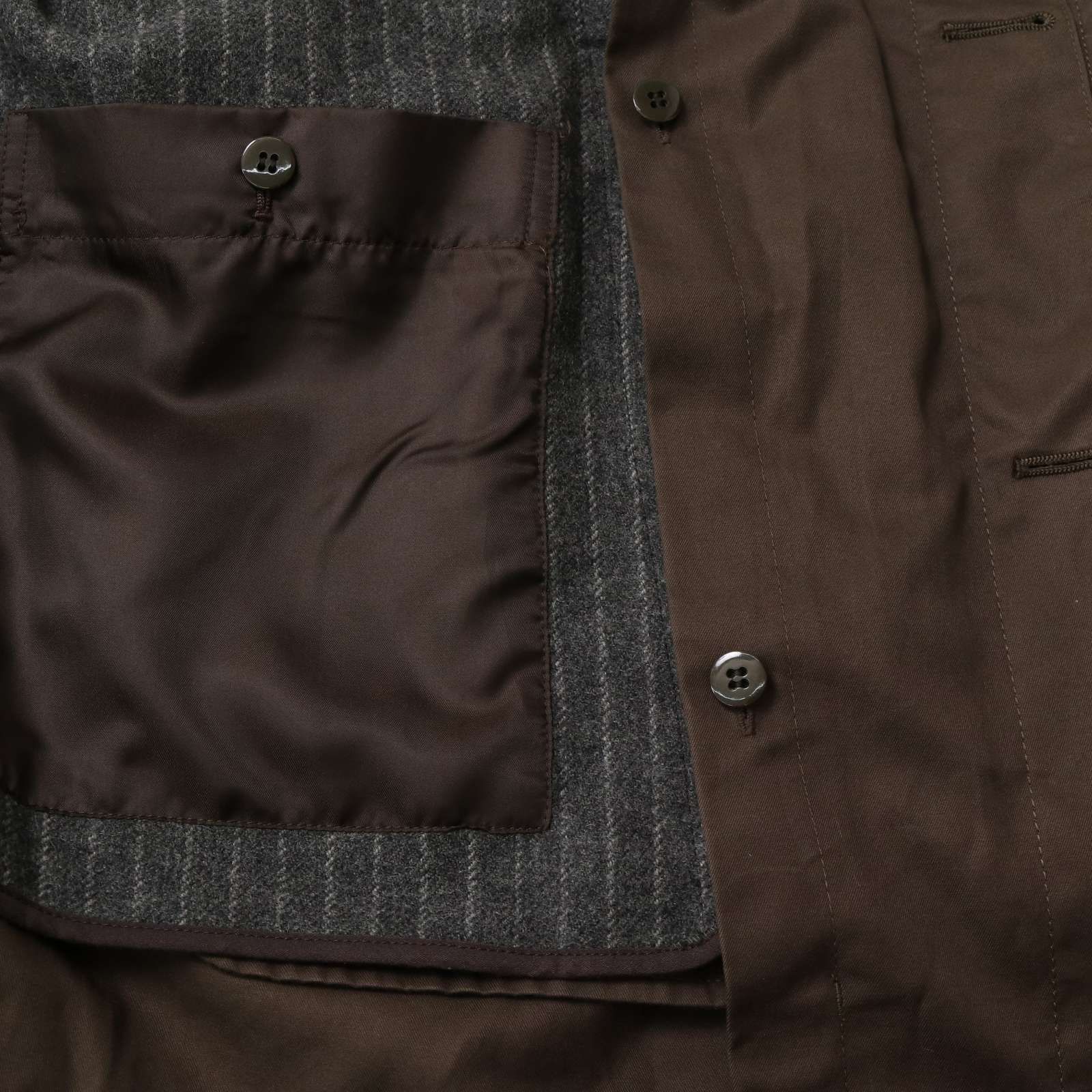 D'URBAN ダーバン 秋冬☆ ウール ライナー☆ ベルト付き コート Sz.L