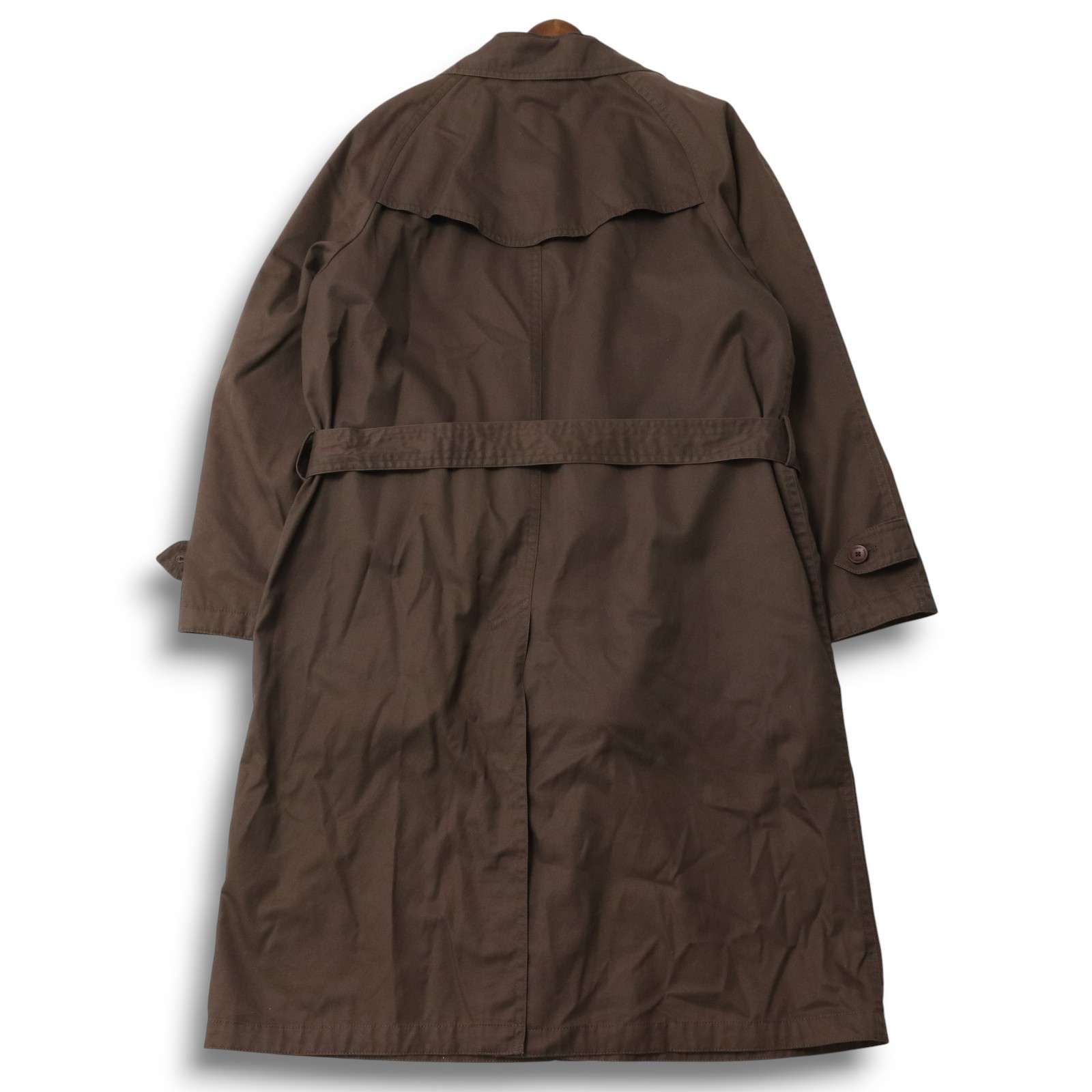 D'URBAN ダーバン 秋冬☆ ウール ライナー☆ ベルト付き コート Sz.L