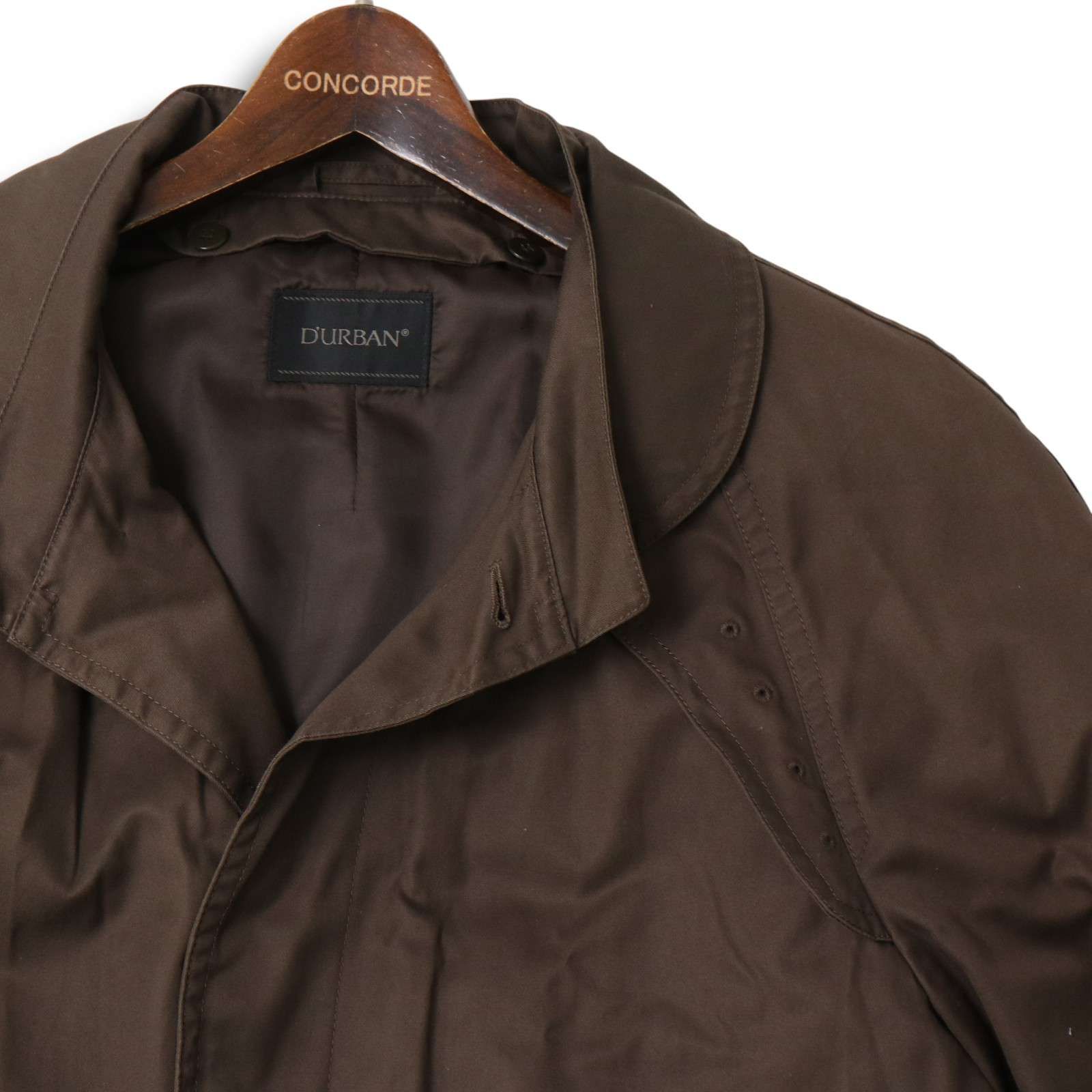 D'URBAN ダーバン 秋冬☆ ウール ライナー☆ ベルト付き コート Sz.L