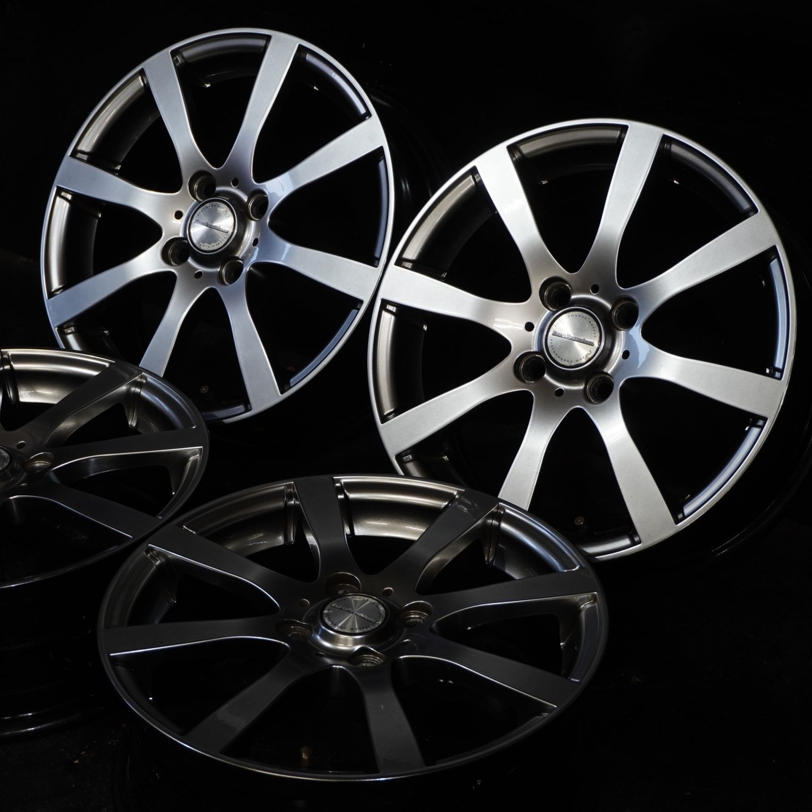 阿部商会 ユーロ 15 5 J 45 100 4 H M 14 4本 クーパー フィット インサイト等